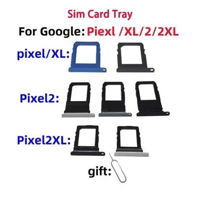 Sim Card Tray Holder Slot for Google Pixel XL Pixel2 2XL SIM Card Slot - Image 1 of 3