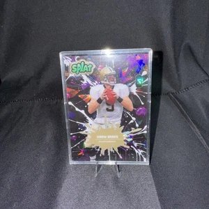 Wild Card Splat Drew Brees 2025 3 de 5 coincidencia de color oro negro - Imagen 1 de 2