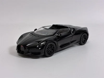 Bugatti Mistral Nera 1:43 Scala CMJ Diecast DC143DMBK - Immagine 1 di 4