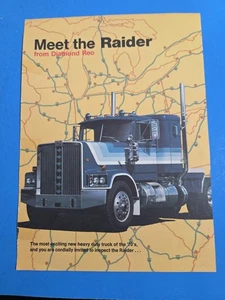DIAMOND REO Truck Dealer Sales Brochure Fact sheet Original - Picture 1 of 3
