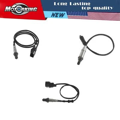 Brand New 3Pcs Oxygen Sensor For 2004-2005 BMW 645Ci Base SEAB-ABBSOS-M105 - Image 1 of 4
