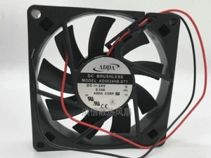 ADDA AD0824HB-D71 8015 24V 0.14A 8cm 80mm inverter double ball fan - Picture 1 of 3