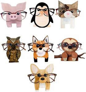 Cute Animal Head Glasses Holder Stand Display Rack Sunglasses Eyeglasses Decorat