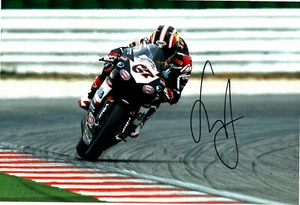 Bike Rider Shane Byrne "Shakey" Hand Signed Photo 12x8" Ac - Picture 1 of 1