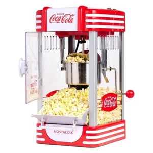 Nostalgic Coca-Cola Popcorn Maker - Comes with 2.5 oz Kettle - Picture 1 of 7