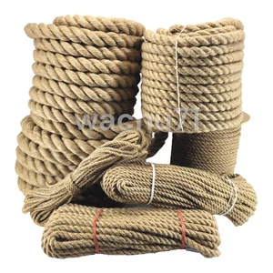 Jute Seil Stärke 5 10 15 20 25 3 35 40 45 50m Tau Hanfseil 0,40-16,45€/m Hanf - Bild 1 von 11