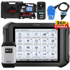 2025 XTOOL X100 MAX + KS-1 + SK1 IMMO Programmer for BENZ ECU Online Coding FCA - Imagen 1 de 17
