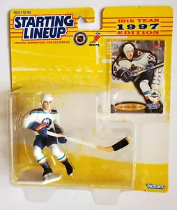 Starting Lineup 1997 Zigmund Palffy NHL New York Islanders Action Figure & Card - Picture 1 of 8