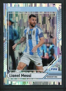 2024-25 LIONEL MESSI PANINI DONRUSS FIFA WATERFALL SILVER - Picture 1 of 2