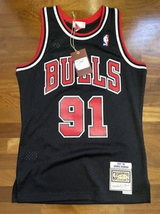 Canotta Basket Dennis Rodman #91, Chicago Bulls, NBA, 1997-1998 - Imagen 1 de 8