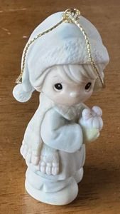 Precious Moments Ornament "May All Your Christmases Be White" #521302 with box - Picture 1 of 6