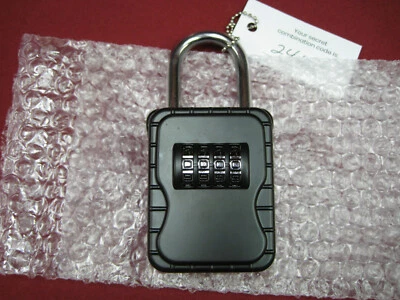 HANGING DOOR LOCK BOX - for keys - 4 DIGIT (VAULT LOCKS) - Image 1 of 4