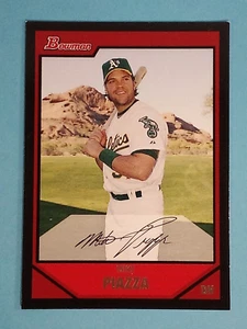 2007 Bowman Mike Piazza Oakland Athletics A's #120 ⚾ - Picture 1 of 2