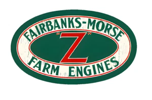 CALCOMANÍA ADHESIVA VINTAGE FAIRBANKS MORSE HIT & MISS MOTOR AGRÍCOLA GASOLINA GASOLINA - Imagen 1 de 1