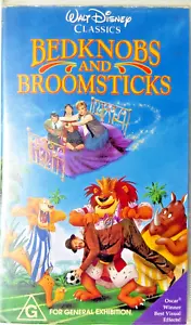 Bedknobs And Broomsticks - VHS Video Tape Walt Disney’s - Picture 1 of 4