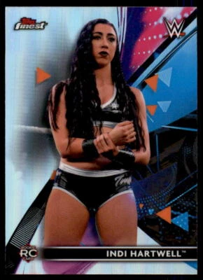 Indi Hartwell Card 2021 Finest WWE Refractors #84  - Image 1 of 2