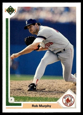 1991 Upper Deck #683b Rob Murphy Baseball Hologram - Image 1 of 2