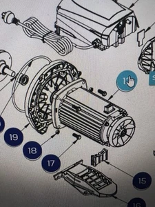 Astral XT P320 Pump Motor Only - Picture 1 of 2