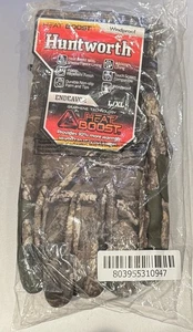 RealTree Timber® Huntworth Hunting Gloves Endeavor Heat Boost™ Windproof  L/XL - Picture 1 of 6