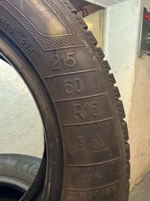 TOP - 4x Kleber Krisalp HP2 215/60 R16 99H Winterreifen M+S 3PMSF  - Bild 1 von 4