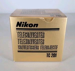 NIKON AI-S TC-201 2X TELECONVERTER 367285 Made in Japan - Picture 1 of 14