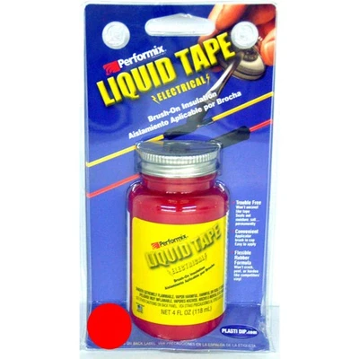 Isolant Liquide Rouge Plasti Dip® 118ml 55000V/mm Anti Abrasion Avec Pinceau - Photo 1/4