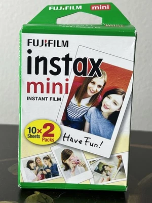 Fujifilm Instax Mini Twin Pack Picture Format Instant Film (20 Shots) 16386016 - Image 1 of 4