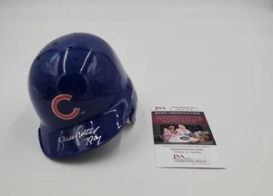 Bruce Sutter Signed Mini Helmet 79 CY Inscription Chicago Cubs JSA COA - Picture 1 of 9