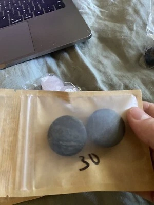 PAR de medidores de doble llamarada de piedra de jaspe de ojo verde nunca usados Foto 1 de 4