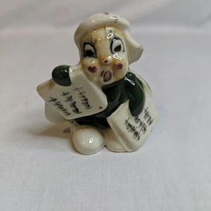 Vintage Anthropomorphic Cricket Bug Ceramic Newsboy Occupied Japan - Picture 1 of 8
