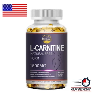 NL ACETYL L-CARNITINE 1500mg TABLETS Nervous System Health Antioxidant CAPSULES - Picture 1 of 14