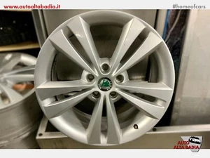 CERCHI IN LEGA DA 18" ORIGINALI SKODA OCTAVIA USATI 7,5JX18H2 ET51 - Foto 1 di 3