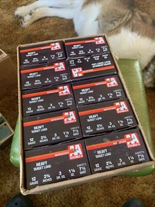 Winchester AA  Target & Trap Shot Gun Shell Box  Ammo Ammunition (EMPTY)  & Case - Picture 1 of 5