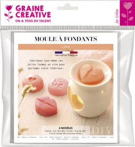 Form 4 Melts Rechts Kerze Hearts - Imagen 1 de 2