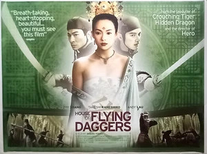 House of Flying Daggers (2004) D/S UK Quad Poster, Feng Li, Bin Wang - Picture 1 of 3