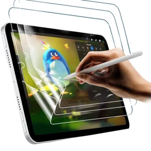 [3 PACK] Clear/Matte Screen Protectors For Apple iPad 2022 2021 2018 All Models - Picture 1 of 14