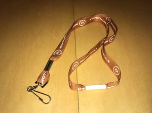 Motorola Promo Lanyard Cell Phone Company Vintage Light Brown NOS New Old Stock - Picture 1 of 3