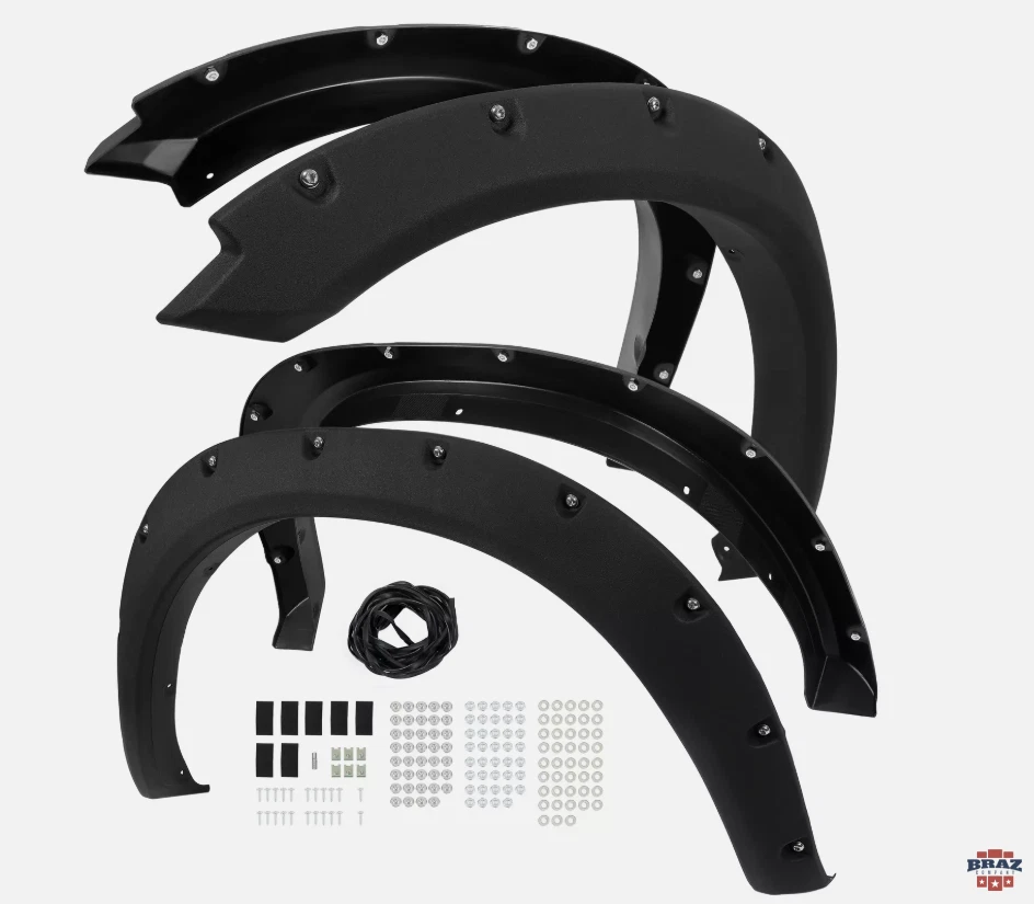 2009-18 RAM 1500 COMPLETE SET FENDER TORCH / WHEEL ARCH (4PC SET) - Image 1 of 3