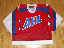Vintage 2001 SP AHL All Star Minor League Hockey Team Mens JERSEY Sz Lg Penguins