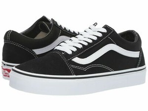 Vans Old Skool Skateboard Classic Black White Mens Womens Sneakers Tennis Shoes 