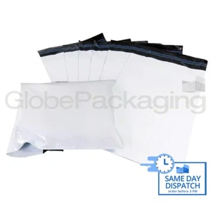 50 x sacchetti postali poli per posta bianchi forti 6x9"" piccoli 6""x9"" (170x240 mm) - Foto 1 di 5