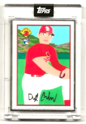 2021 Topps Bowman #07 Dylan Carlson (Rookie) A/P 21/89 Cardinals - Image 1 of 2