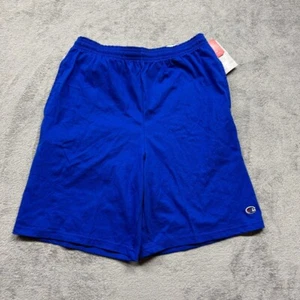Champion Athletic Shorts Mens Medium Blue Standard Fit Performance Gym Workout - Picture 1 of 6