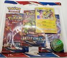 Pokemon TCG- Sword and Shield -Battle Styles-  3 pk Blister with Jolteon - NEW