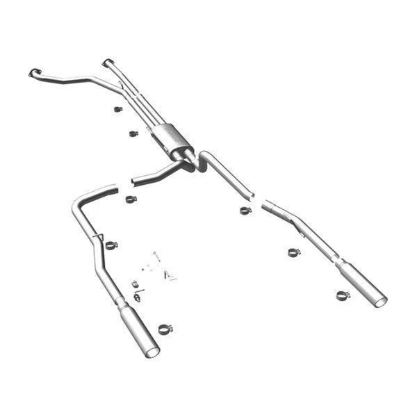 Sistema de exaustão Magnaflow Cat-Back para silenciador Nissan Titan V8 5.6L 2007-presen - Imagem 1 de 1