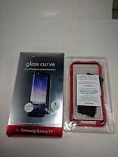 ZAGG Invisible Shield Glass Curve Elite Screen Protector Samsung Galaxy S9 used