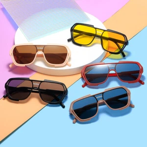 Sun-shading Children Sunglasses Sunscreen Sunglasses Anti-UV Kids Sunglass 、 - Picture 1 of 17