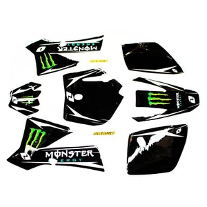 3M MONSTER Calcomanías Gráficos Pegatinas Kit KTM 50 Estilo Carenado PIT Trail Dirt Bike - Imagen 1 de 5