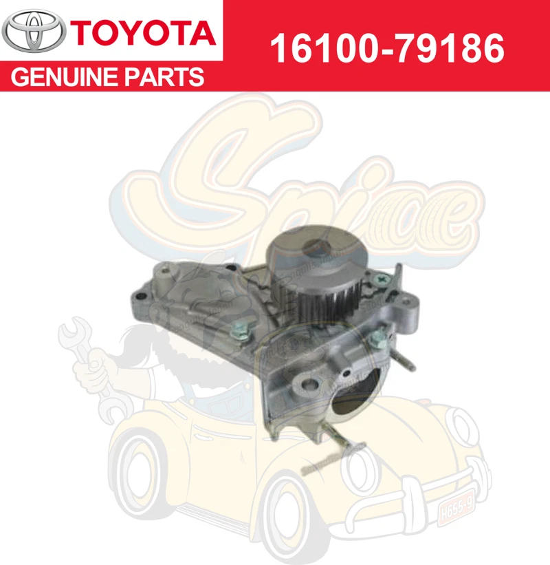 MONTAJE BOMBA AGUA TOYOTA 16100-79186 (16100-79185) Original Foto 1 de 1