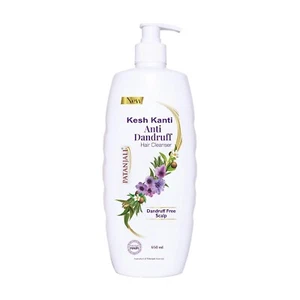 Limpiador de cabello anticaspa Patanjali Kesh Kanti 650 ml, champú natural - Imagen 1 de 5